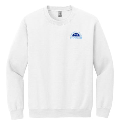 Crewneck Sweatshirt - Full Color Basketball Logo