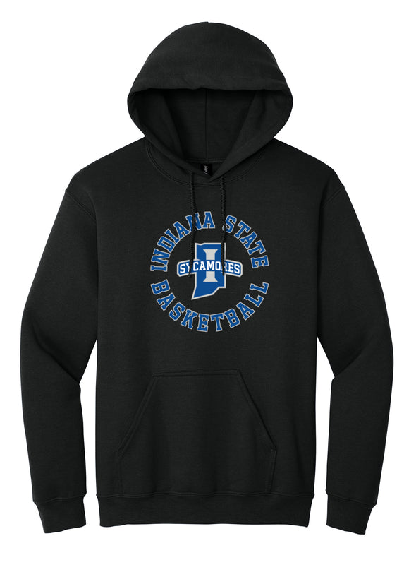 Hooded Sweatshirt - Circle Basketball