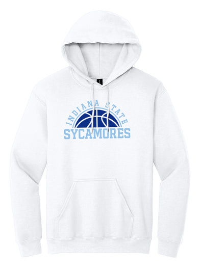 Hooded Sweatshirt - Full Color Basketball Logo