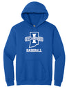 Gildan Heavy Blend Hooded Sweatshirt - Baseball