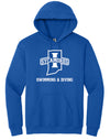 Gildan Heavy Blend Hooded Sweatshirt - Swimming & Diving