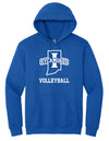 Gildan Heavy Blend Hooded Sweatshirt - Volleyball