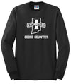 Jerzees - Dri-Power 50/50 Cotton/Poly Long Sleeve T-Shirt- Cross Country