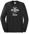 Jerzees - Dri-Power 50/50 Cotton/Poly Long Sleeve T-Shirt- Soccer