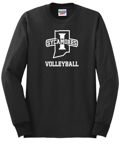 Jerzees - Dri-Power 50/50 Cotton/Poly Long Sleeve T-Shirt- Volleyball