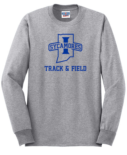 Jerzees - Dri-Power 50/50 Cotton/Poly Long Sleeve T-Shirt-Track & Field