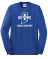 Jerzees - Dri-Power 50/50 Cotton/Poly Long Sleeve T-Shirt- Cross Country