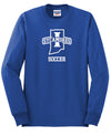 Jerzees - Dri-Power 50/50 Cotton/Poly Long Sleeve T-Shirt- Soccer