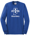 Jerzees - Dri-Power 50/50 Cotton/Poly Long Sleeve T-Shirt- Volleyball