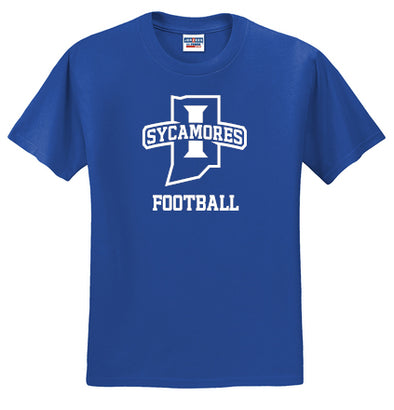 Jerzees Dri-Power 50/50 Cotton/Poly T-Shirt- Football