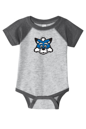Rabbit Skins™ Infant Baseball Fine Jersey Bodysuit