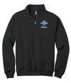 Unisex Nublend Cadet Collar Quarter-Zip Sweatshirt - Indiana State Baseball