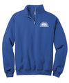 Unisex Nublend Cadet Collar Quarter-Zip Sweatshirt - Indiana State Basketball