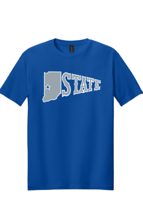 Next Level® Unisex Big Text Tee - Softball – Indiana State