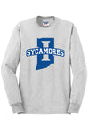 New Sycamores JERZEES® - Dri-Power® 50/50 Cotton/Poly Long Sleeve T-Shirt