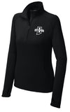 Sport-Tek® Women's Sport-Wick® Stretch 1/4-Zip Pullover