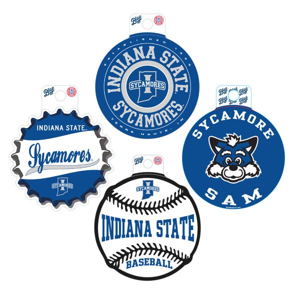 Indiana State Circle Sticker Pack