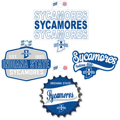 Indiana State Sycamores Sticker Pack