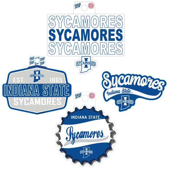 Indiana State Sycamores Sticker Pack
