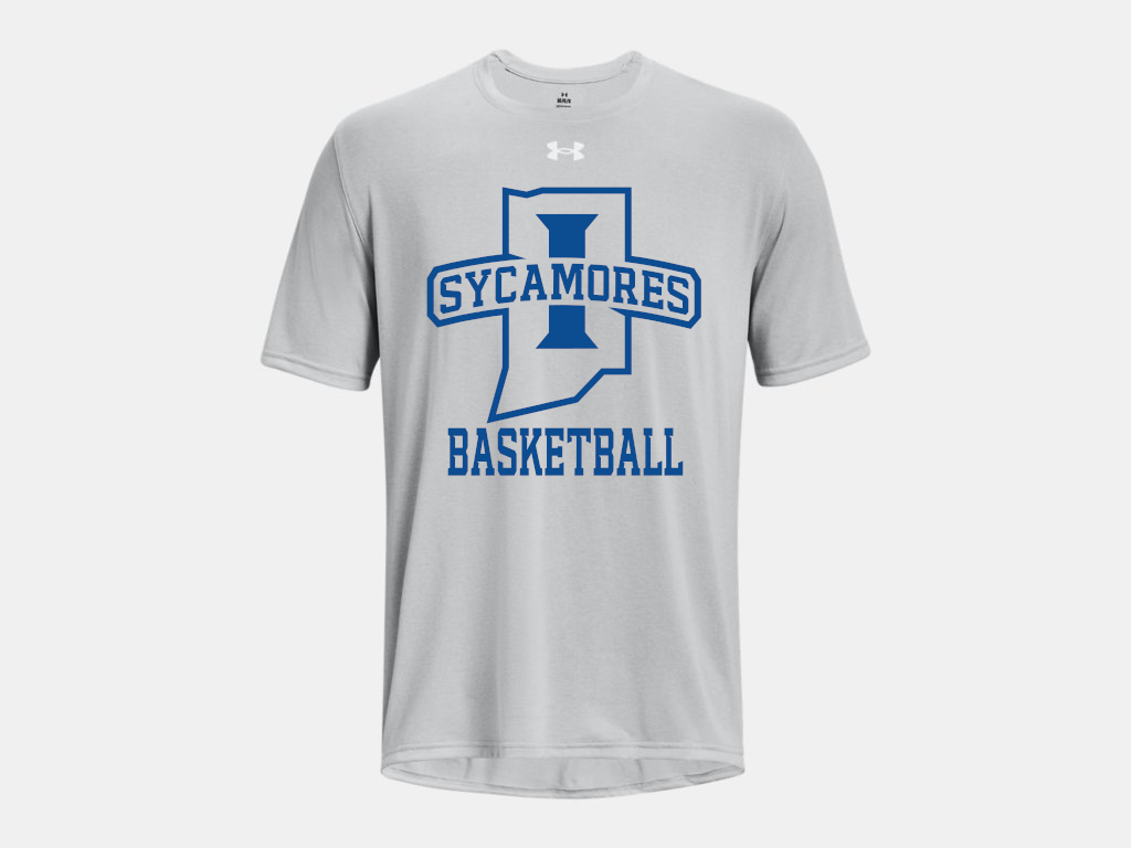 Men's Primary Basketball Under Armour® Tech Tee – Indiana State Men's Primary Basketball Under Armour® Tech Tee – Indiana State