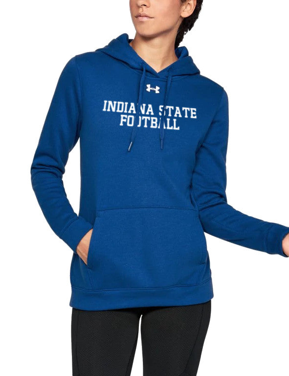 Indiana State Football Women's Under Armour Rival Fleece Hoody – Indiana  State Sycamores Store