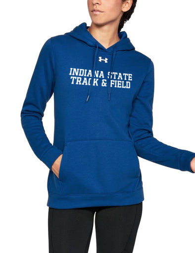 Indiana State Track & Field Women's Under Armour Rival Fleece Hoody