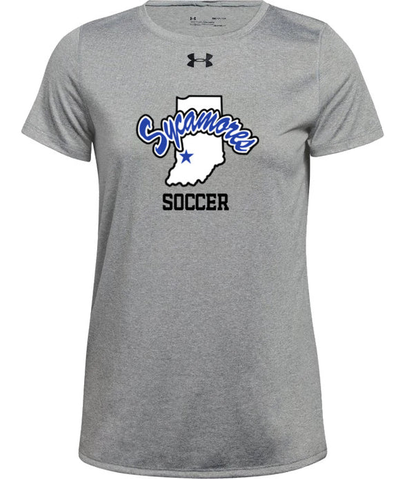 Women's Indiana State Sycamores Soccer Under Armour® Locker Tee 2.0