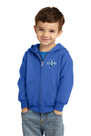 New Sycamores Port & Company® Toddler Core Fleece Full-Zip Hooded Sweatshirt