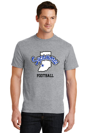 Port & Company® Sycamores Football Core Blend Tee