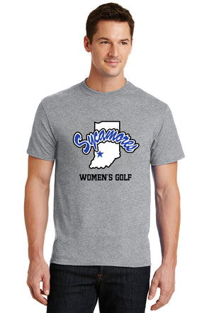 Port & Company® Sycamores Women's Golf Core Blend Tee