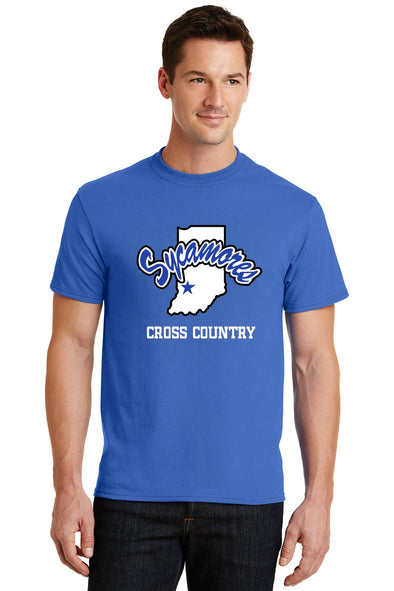 Port & Company® Sycamores Cross Country Core Blend Tee