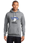 Port & Company® Sycamores Football Essential Fleece Hooded Sweatshirt